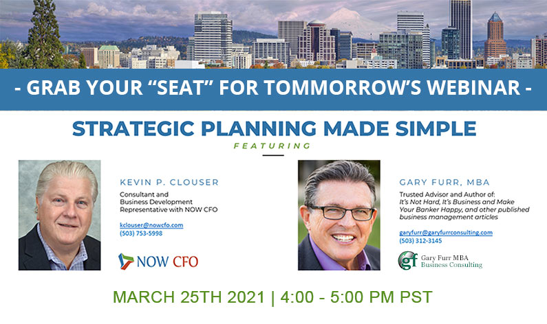 Strategic Planning Made Simple - Webinar Reminder